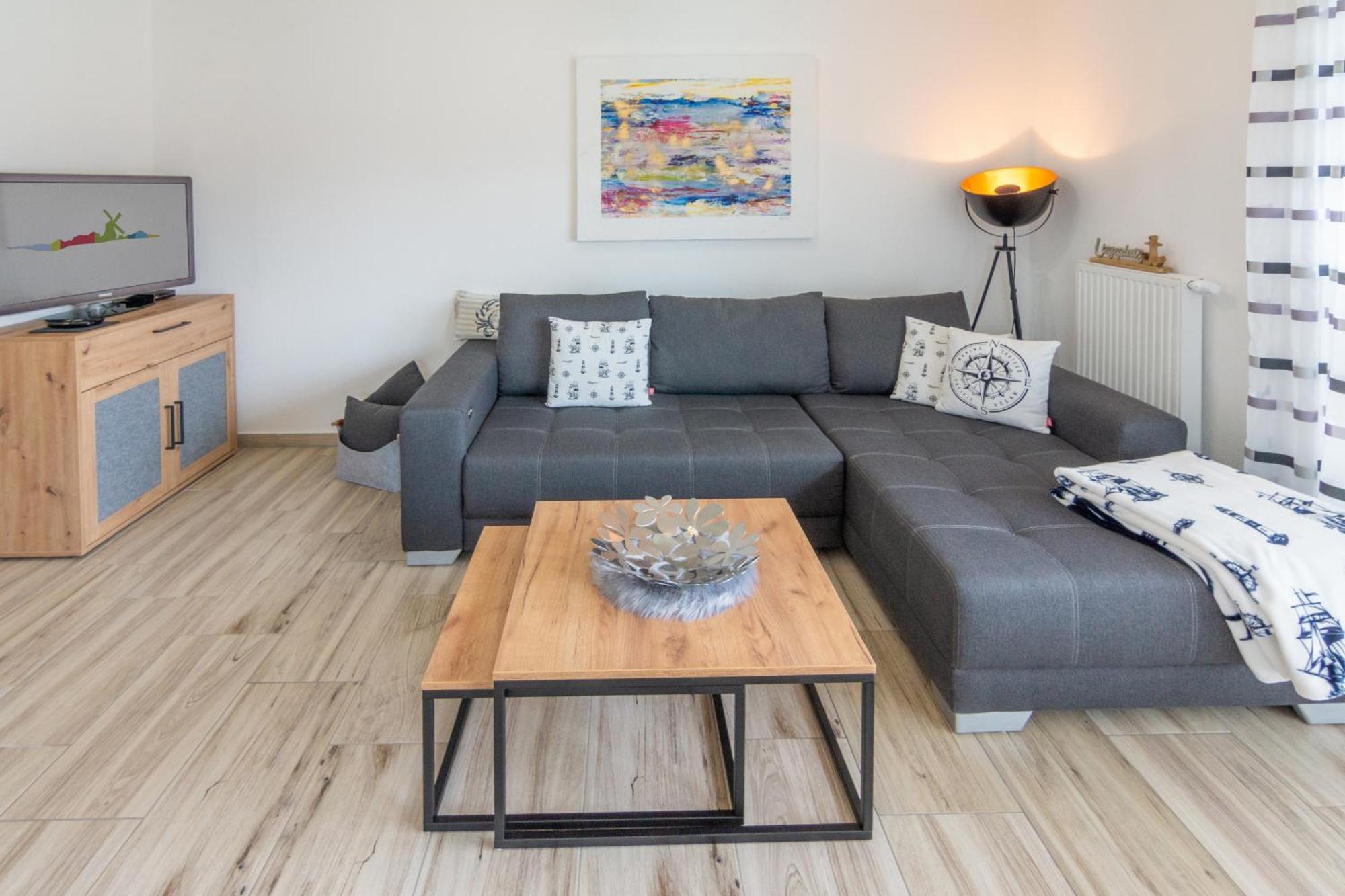Ferienwohnung Liegeplatz Dornumersiel Buitenkant foto