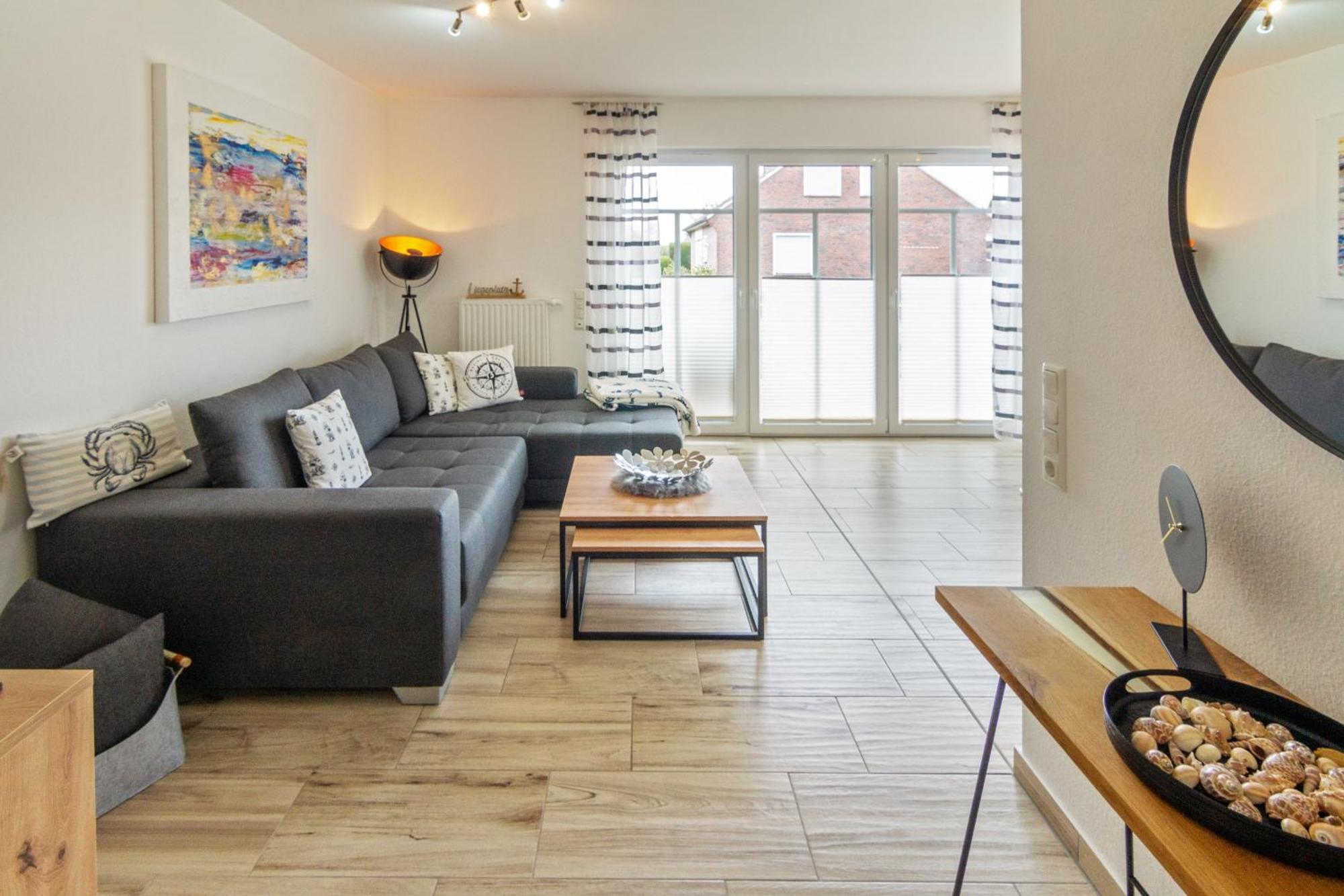 Ferienwohnung Liegeplatz Dornumersiel Buitenkant foto